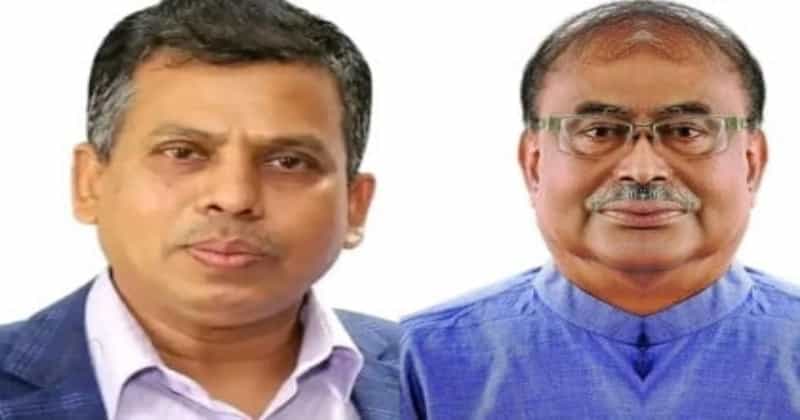 স্বতন্ত্র মেয়র প্রার্থী কাইয়ুম শাহরিয়ার জাহেদী হিজল ও আওয়ামী লীগের প্রার্থী মুক্তিযোদ্ধা আব্দুল খালেক
