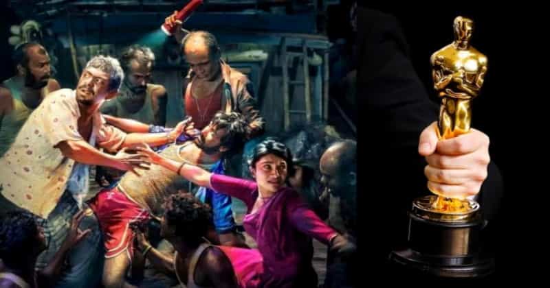 ‘হাওয়া’র পোস্টার ও অস্কারের স্বর্ণমূর্তি