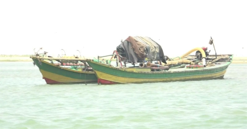  নাটোরের লালপুরে অবৈধ বালু উত্তোলন শুন্যের কোঠায় নামিয়ে আনলো সেনাবাহিনী।