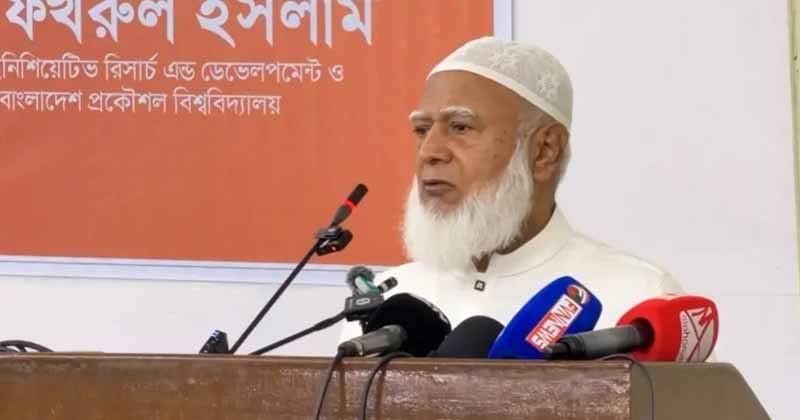 জামায়াতে ইসলামীর আমির ডা. শফিকুর রহমান