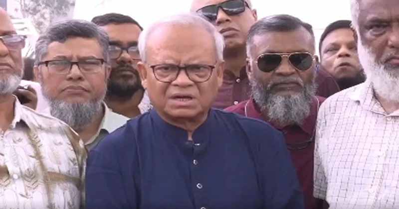 প্রধানমন্ত্রীর রাজনৈতিক উপদেষ্টা ও বিএনপির সিনিয়র যুগ্ম মহাসচিব রুহুল কবির রিজভী